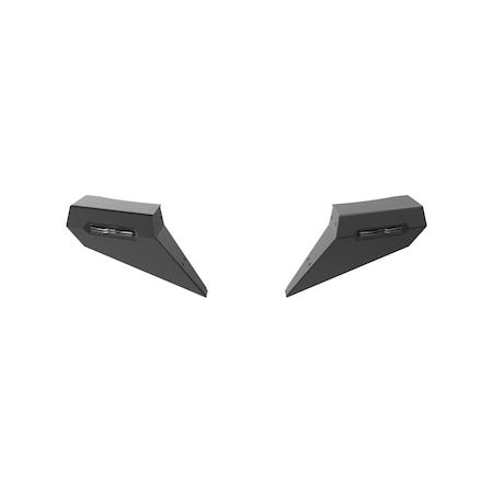 Attica 4X4 Modular Bumper Wings - Black ATTFB01A102-1-BX